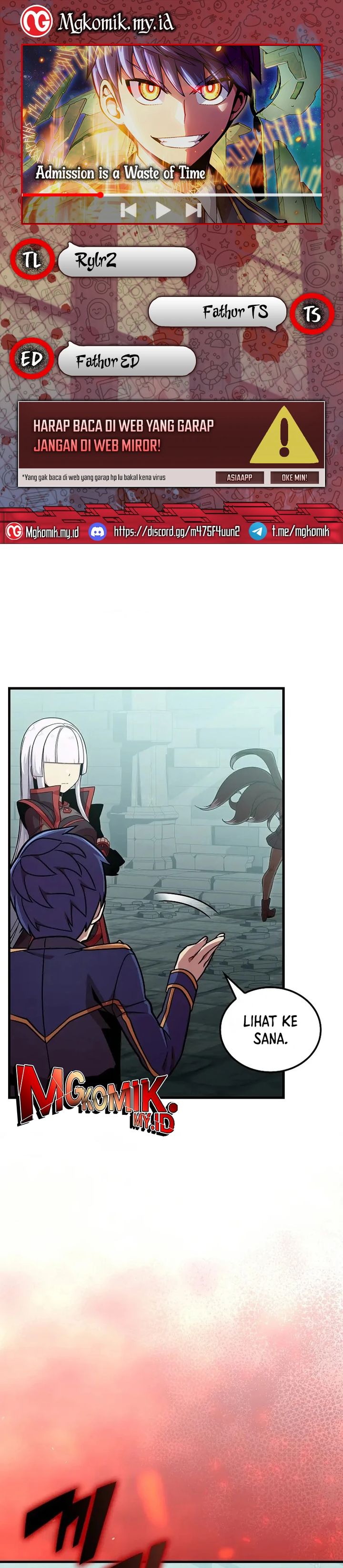 Admission is a Waste of Time Chapter 45 Gambar 1