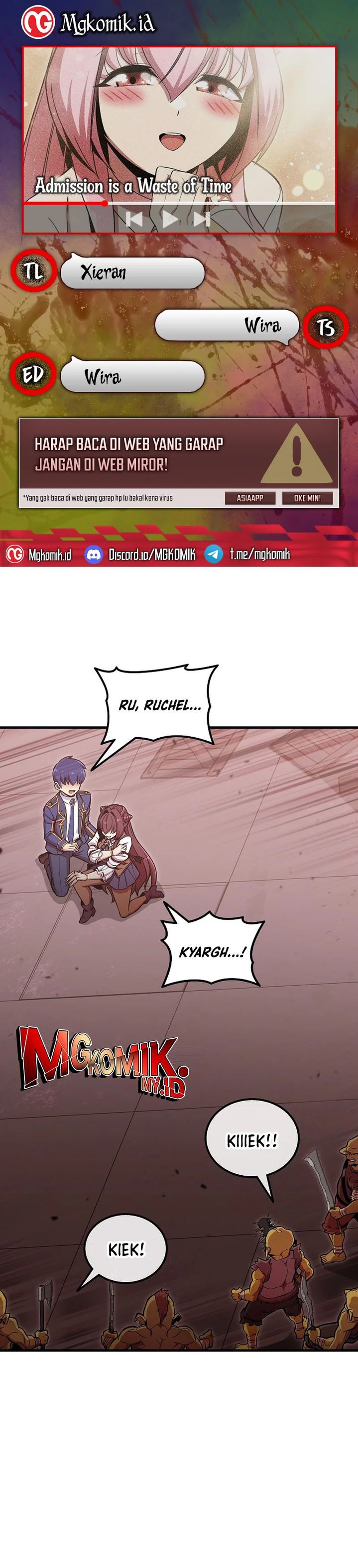Admission is a Waste of Time Chapter 49 Gambar 1