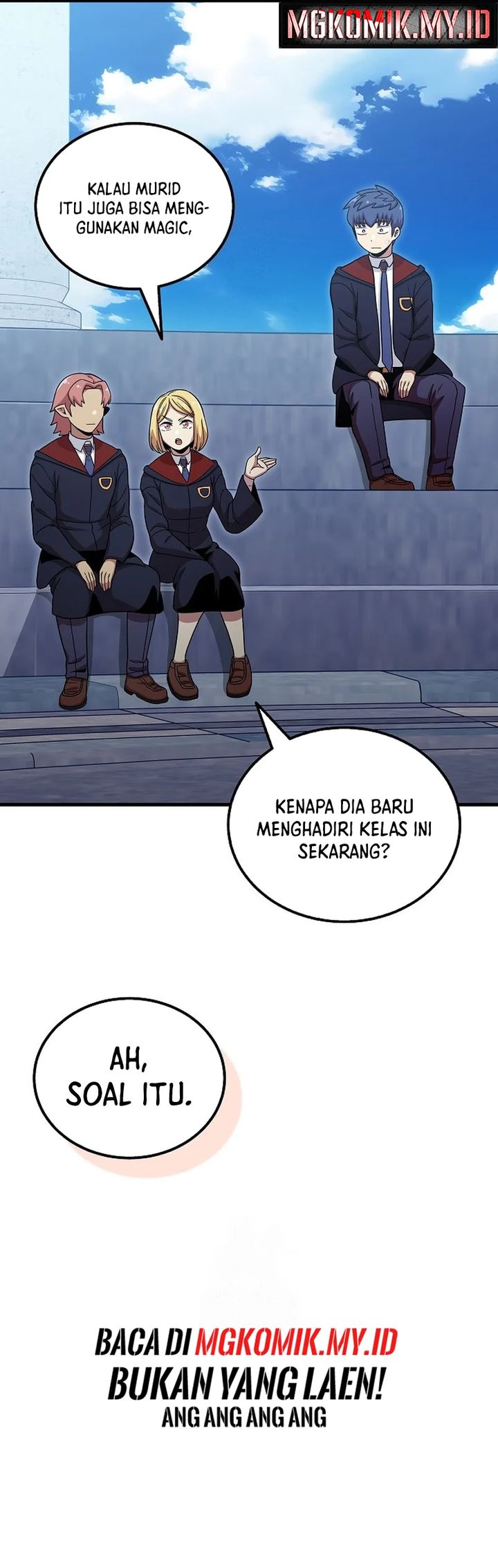 Admission is a Waste of Time Chapter 54 Gambar 8