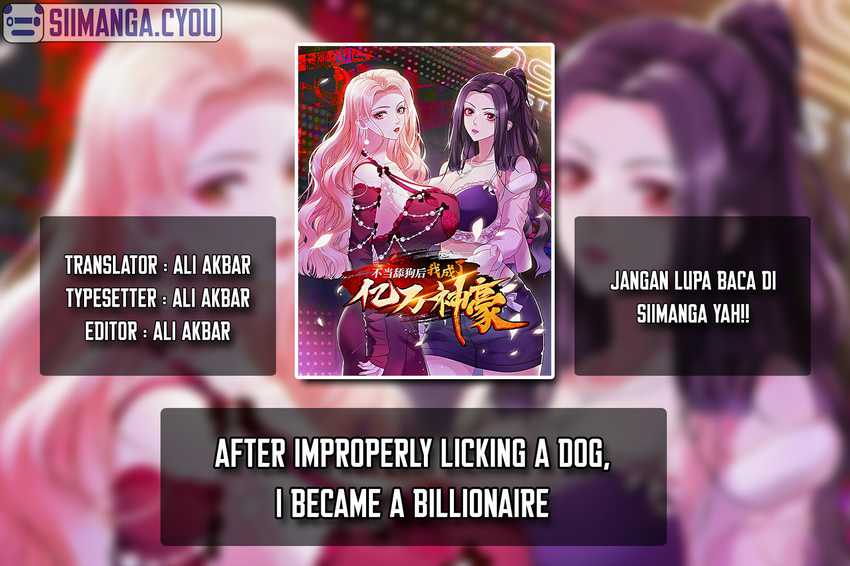 After Improperly Licking a Dog, I Became a Billionaire Chapter 06 Gambar 1