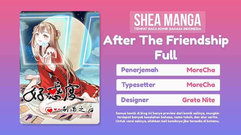 After The Friendship Full (100% Cleared Harem Route / Make The Level Up To Max) Chapter 12 Gambar 1