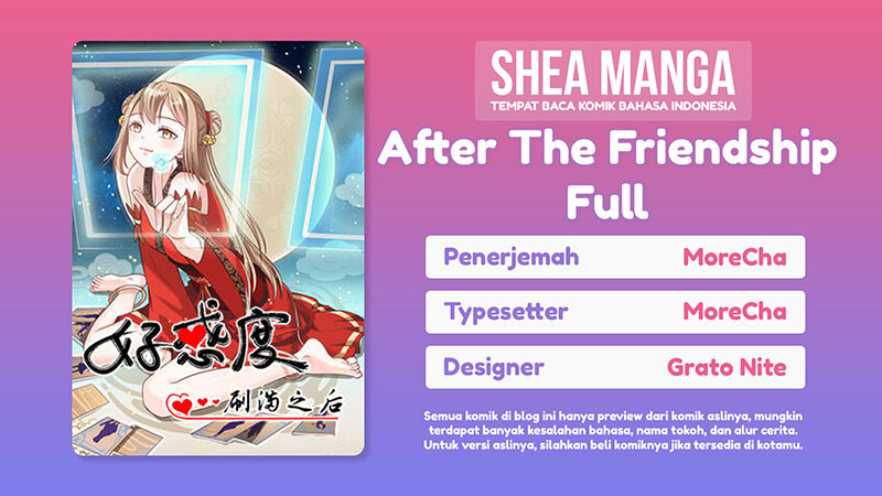 After The Friendship Full (100% Cleared Harem Route / Make The Level Up To Max) Chapter 16 Gambar 1