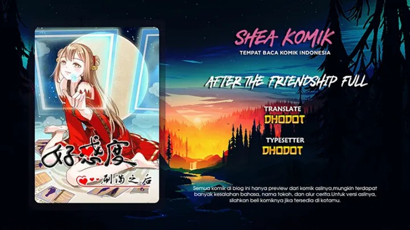 After The Friendship Full (100% Cleared Harem Route / Make The Level Up To Max) Chapter 42 Gambar 1
