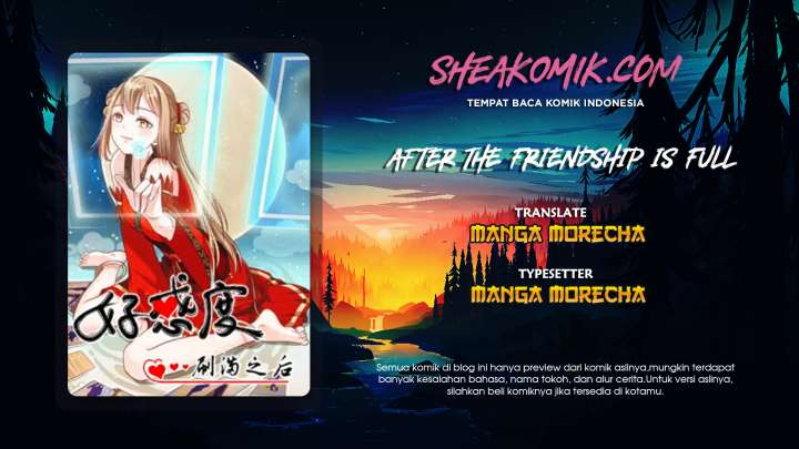 After The Friendship Full (100% Cleared Harem Route / Make The Level Up To Max) Chapter 61 Gambar 1