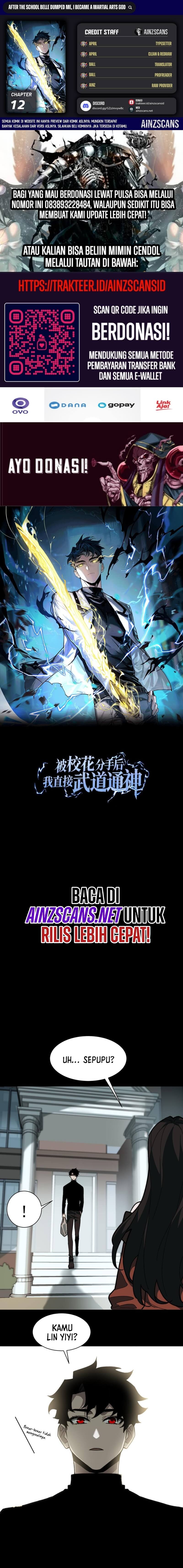 After the High School Goddess Dumped Me I Became a Martial Arts God (After breaking up with the school beauty) Chapter 12 Gambar 1