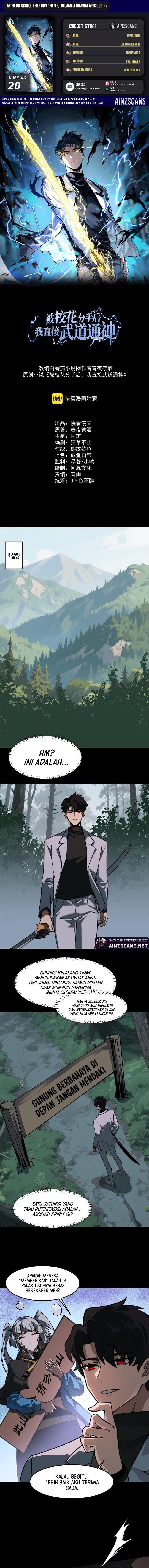 After the High School Goddess Dumped Me I Became a Martial Arts God (After breaking up with the school beauty) Chapter 20 Gambar 1