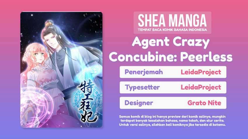 Agent Crazy Concubine: Peerless Comprehension Chapter 04 Gambar 1