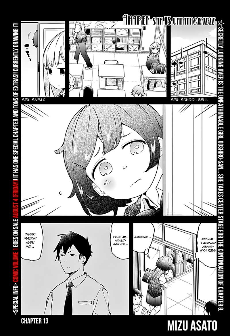 Aharen-san wa Hakarenai Chapter 13 Gambar 2