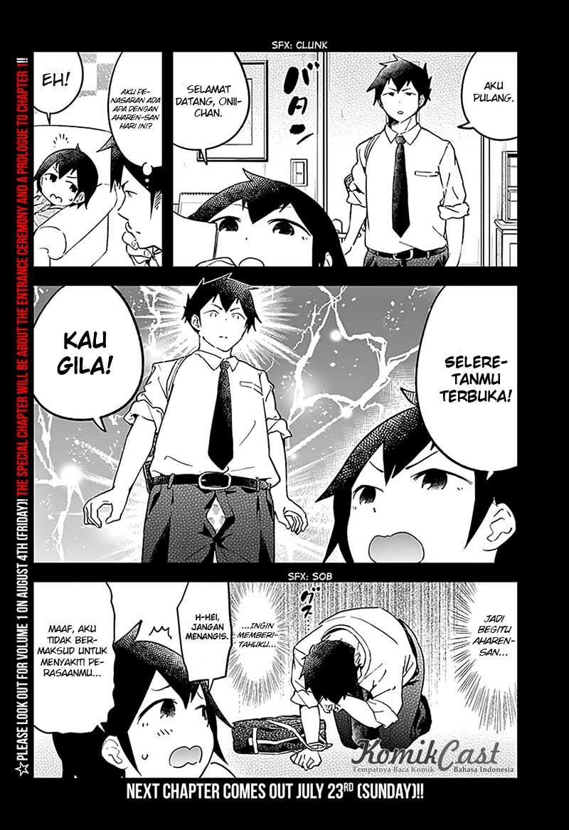 Aharen-san wa Hakarenai Chapter 14 Gambar 13