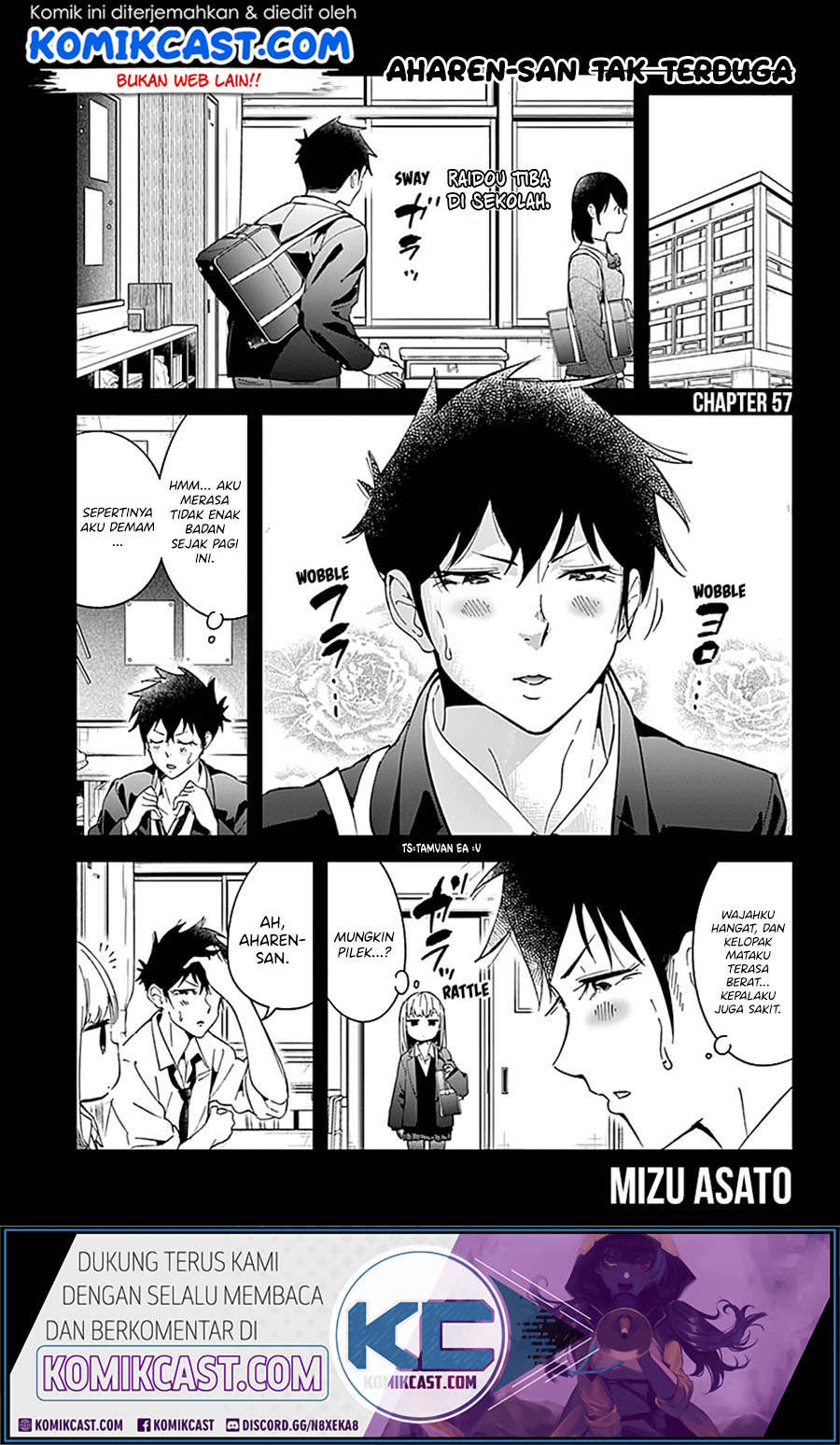 Aharen-san wa Hakarenai Chapter 57 Gambar 3