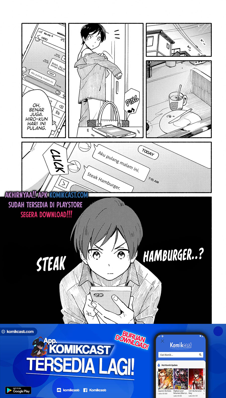 Aikagi-kun to Shiawase Gohan Chapter 03 Gambar 2