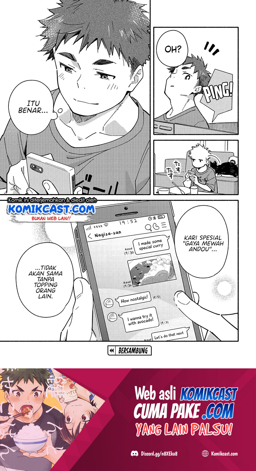 Aikagi-kun to Shiawase Gohan Chapter 10.2 Gambar 18