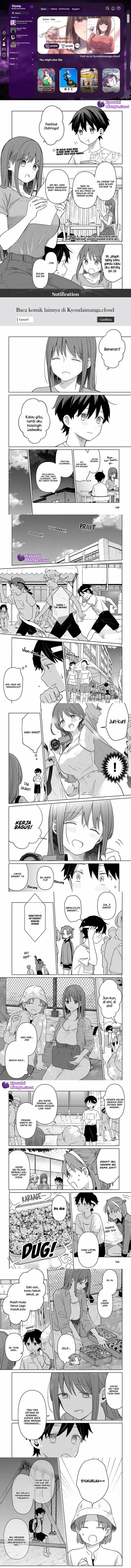 Ainosenbiki ~Mama Katsu Shitara Mama ga Dekita Hanashi~ Chapter 08 Gambar 1