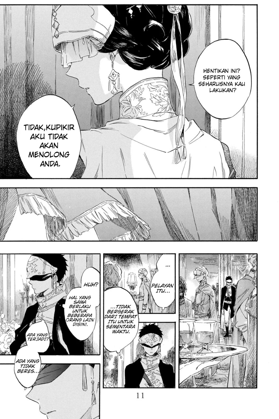 Akagami no Shirayuki-hime Chapter 119 Gambar 12