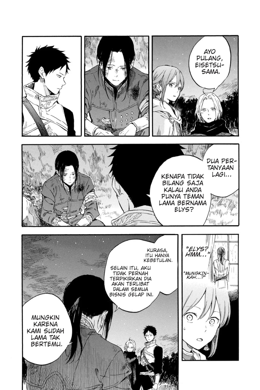 Akagami no Shirayuki-hime Chapter 121 Gambar 35