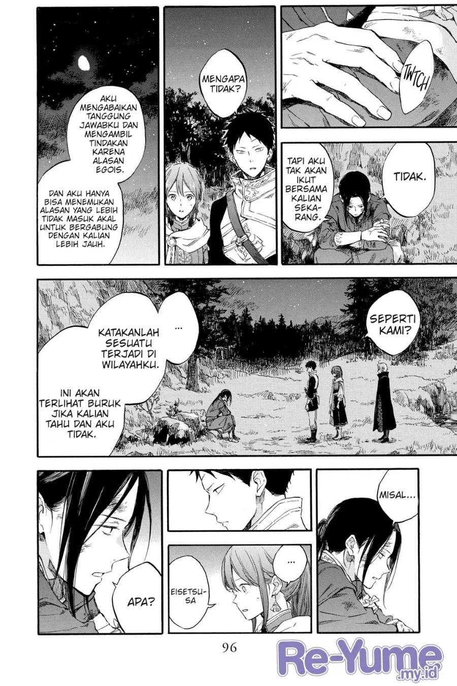 Akagami no Shirayuki-hime Chapter 121 Gambar 37