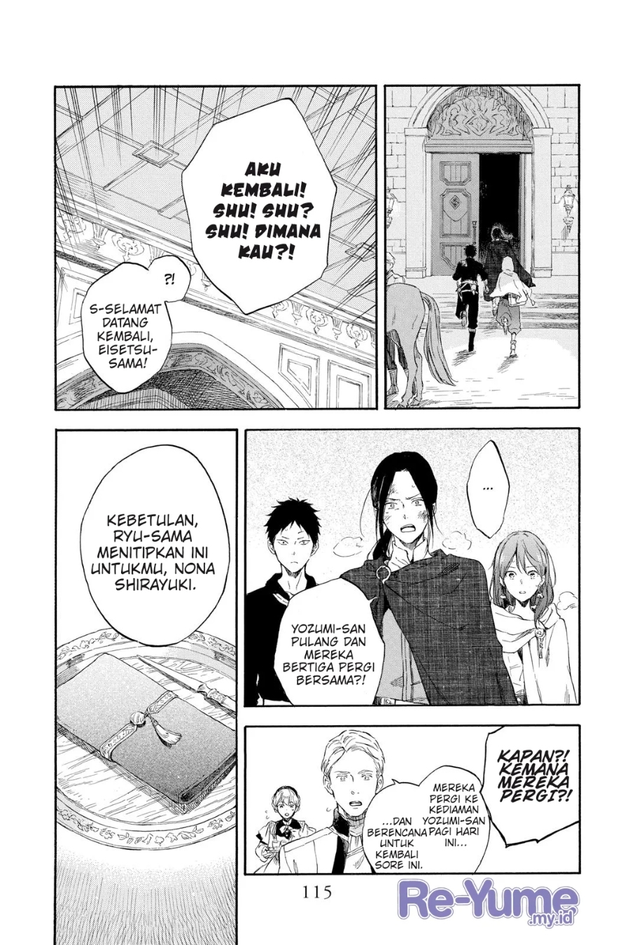 Akagami no Shirayuki-hime Chapter 122 Gambar 10