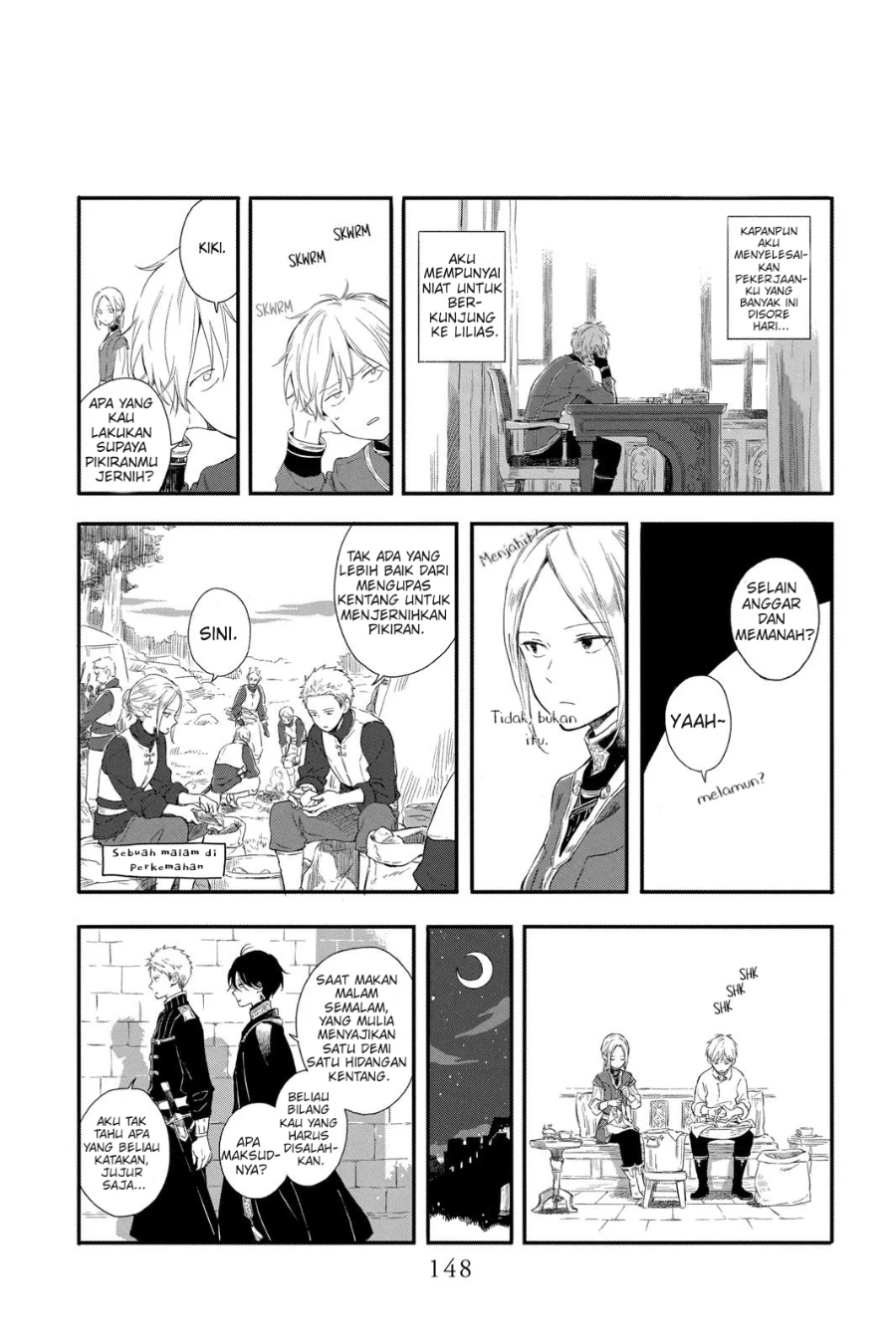 Akagami no Shirayuki-hime Chapter 122 Gambar 43