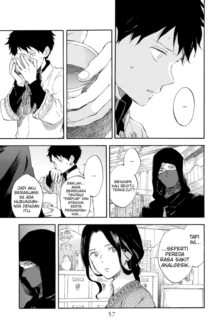 Akagami no Shirayuki-hime Chapter 124 Gambar 24