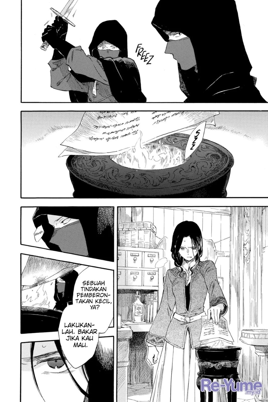 Akagami no Shirayuki-hime Chapter 124 Gambar 29