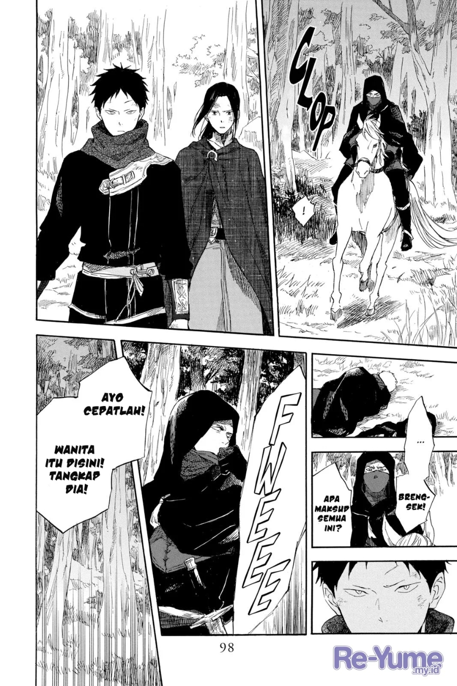 Akagami no Shirayuki-hime Chapter 125 Gambar 35