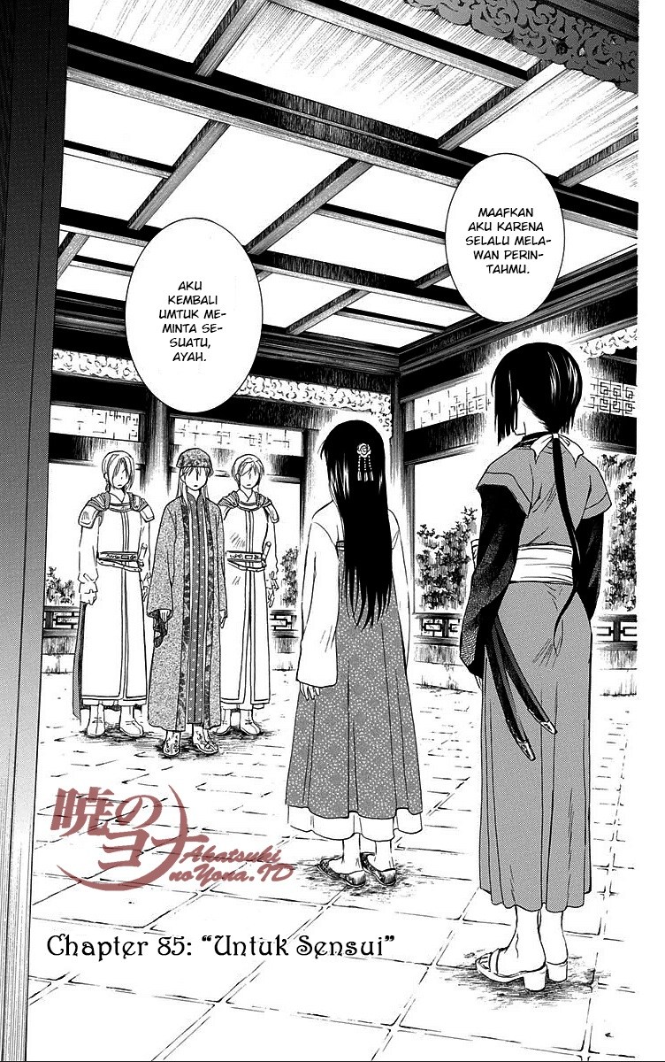 Akatsuki no Yona Chapter 85 Gambar 1
