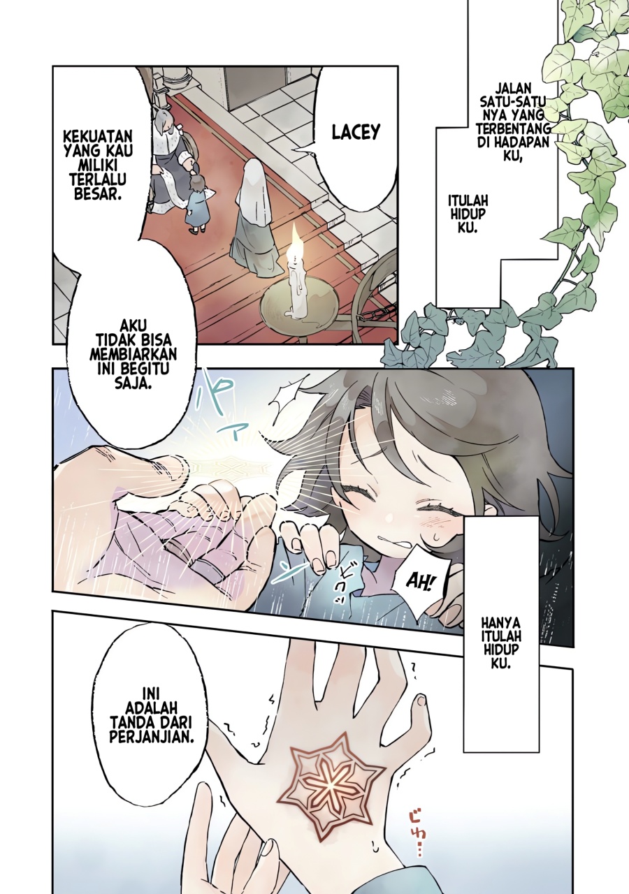 Akatsuki no Majo Reishi wa Jiyu ni Ikitai Mao Tobatsu o Oeta Node, Nonbiri o Mise o Hirakimasu Chapter 01 Gambar 2