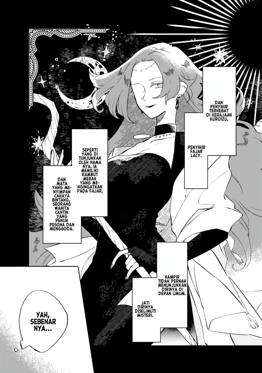 Akatsuki no Majo Reishi wa Jiyu ni Ikitai Mao Tobatsu o Oeta Node, Nonbiri o Mise o Hirakimasu Chapter 01 Gambar 14