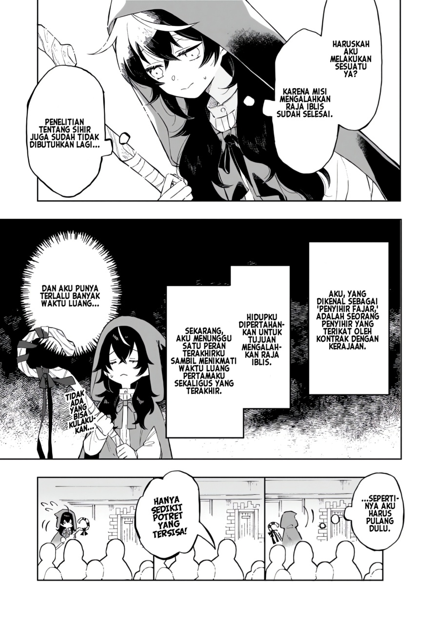 Akatsuki no Majo Reishi wa Jiyu ni Ikitai Mao Tobatsu o Oeta Node, Nonbiri o Mise o Hirakimasu Chapter 01 Gambar 16