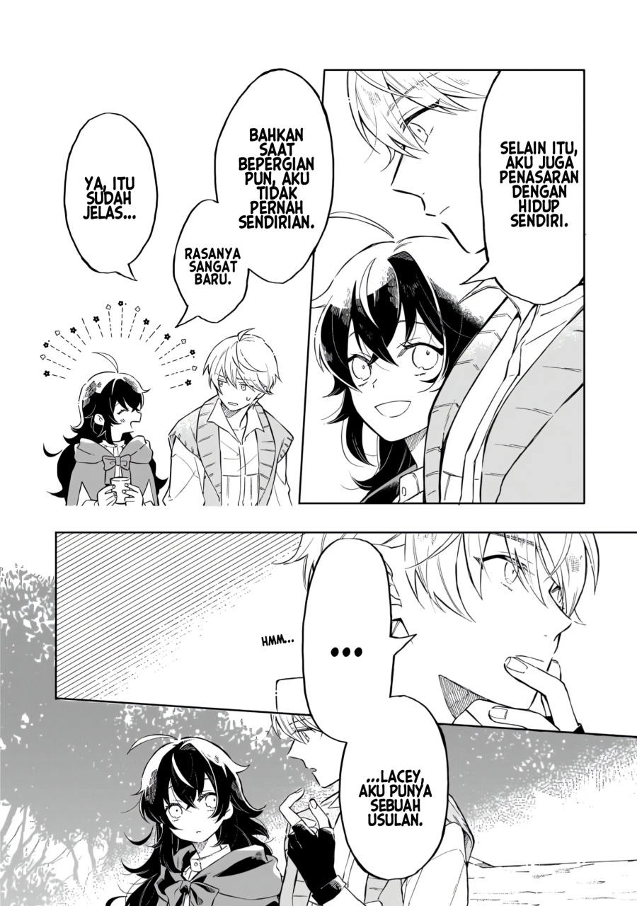 Akatsuki no Majo Reishi wa Jiyu ni Ikitai Mao Tobatsu o Oeta Node, Nonbiri o Mise o Hirakimasu Chapter 01 Gambar 25