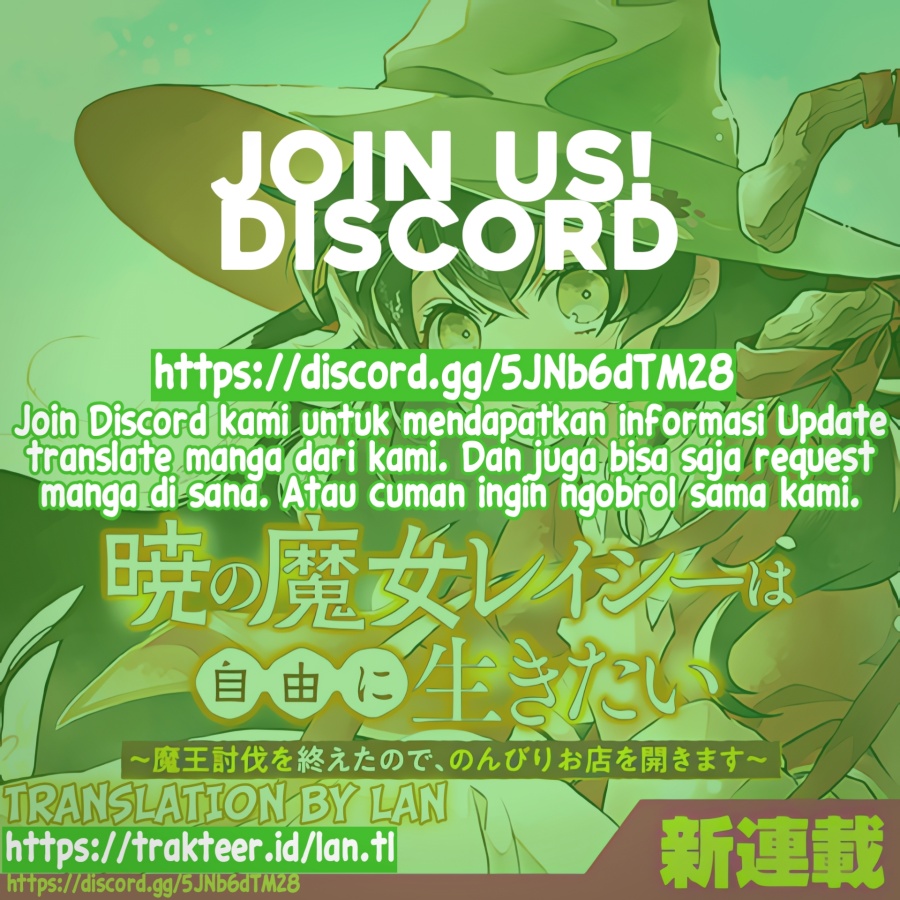 Akatsuki no Majo Reishi wa Jiyu ni Ikitai Mao Tobatsu o Oeta Node, Nonbiri o Mise o Hirakimasu Chapter 01 Gambar 47