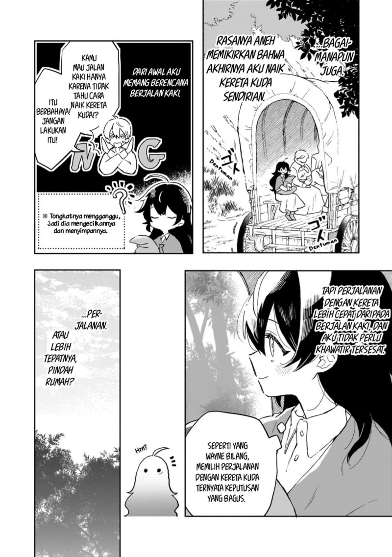 Akatsuki no Majo Reishi wa Jiyu ni Ikitai Mao Tobatsu o Oeta Node, Nonbiri o Mise o Hirakimasu Chapter 04 Gambar 2
