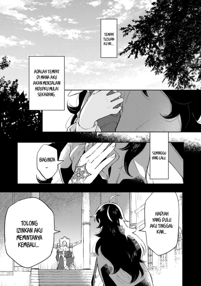 Akatsuki no Majo Reishi wa Jiyu ni Ikitai Mao Tobatsu o Oeta Node, Nonbiri o Mise o Hirakimasu Chapter 04 Gambar 3