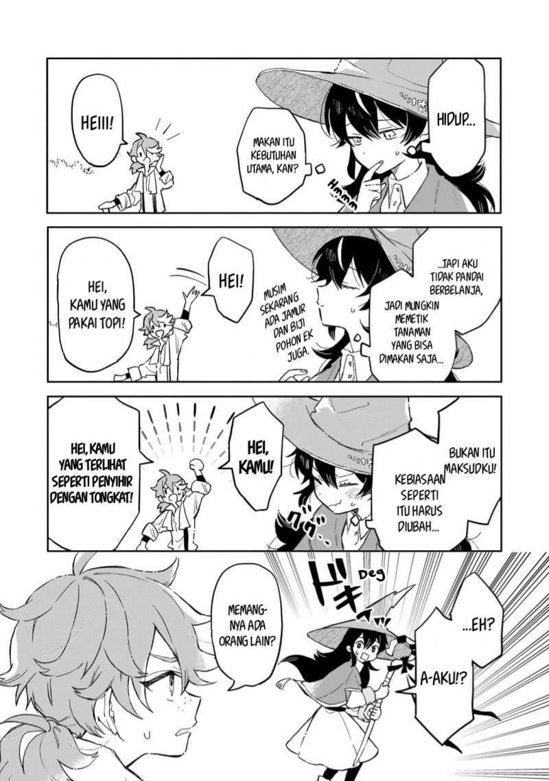 Akatsuki no Majo Reishi wa Jiyu ni Ikitai Mao Tobatsu o Oeta Node, Nonbiri o Mise o Hirakimasu Chapter 04 Gambar 13