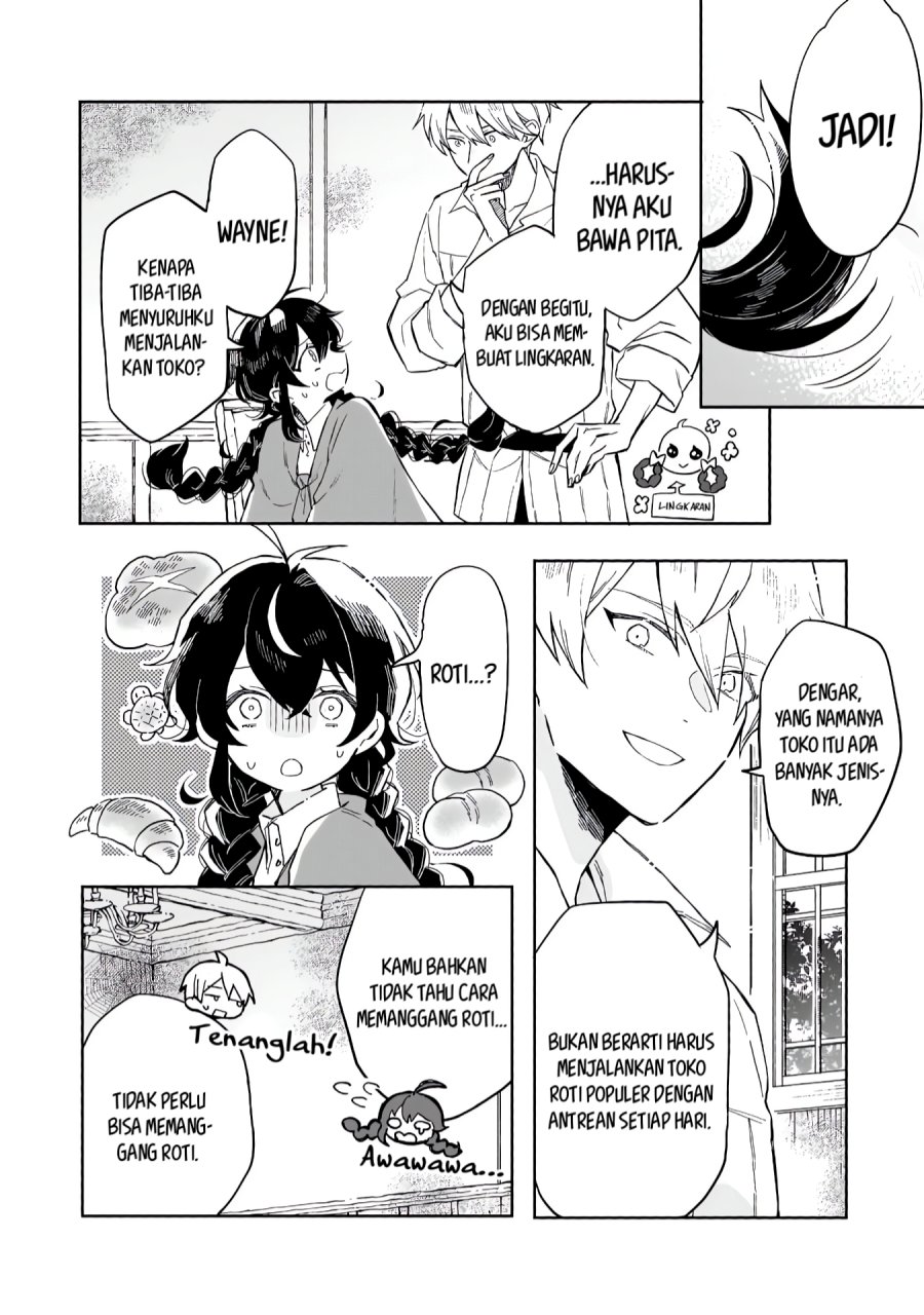 Akatsuki no Majo Reishi wa Jiyu ni Ikitai Mao Tobatsu o Oeta Node, Nonbiri o Mise o Hirakimasu Chapter 05 Gambar 2
