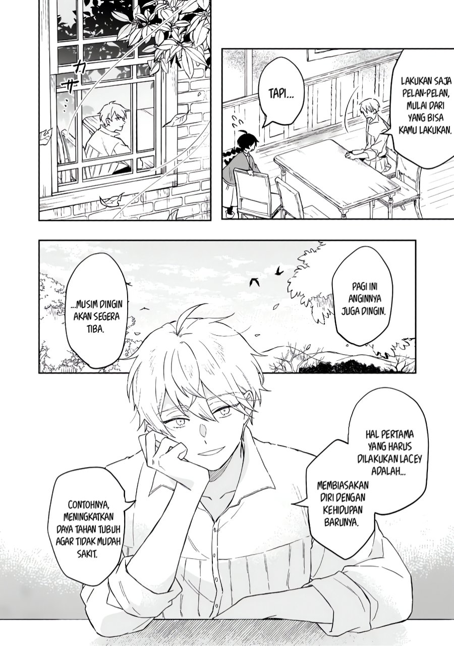 Akatsuki no Majo Reishi wa Jiyu ni Ikitai Mao Tobatsu o Oeta Node, Nonbiri o Mise o Hirakimasu Chapter 05 Gambar 8