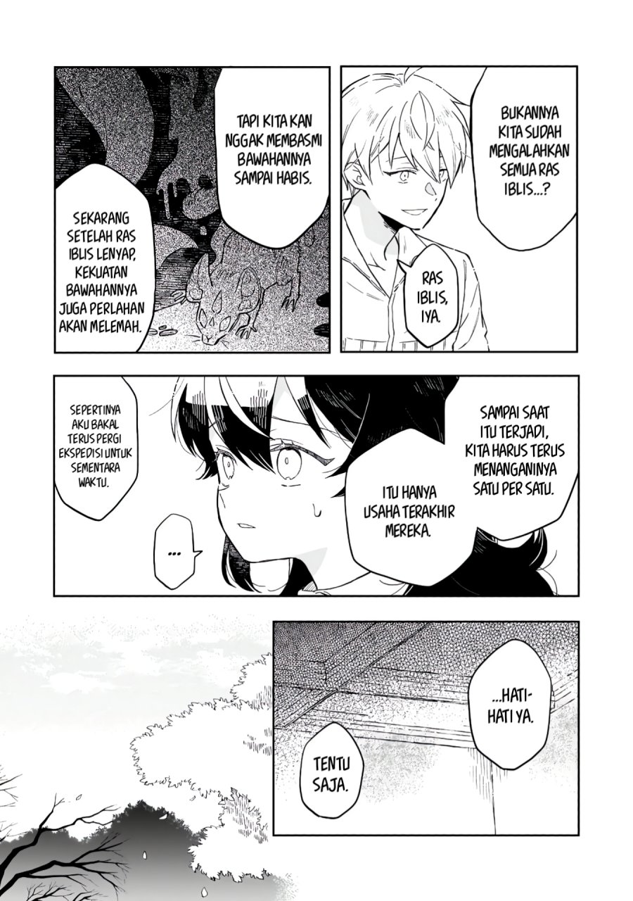 Akatsuki no Majo Reishi wa Jiyu ni Ikitai Mao Tobatsu o Oeta Node, Nonbiri o Mise o Hirakimasu Chapter 05 Gambar 17