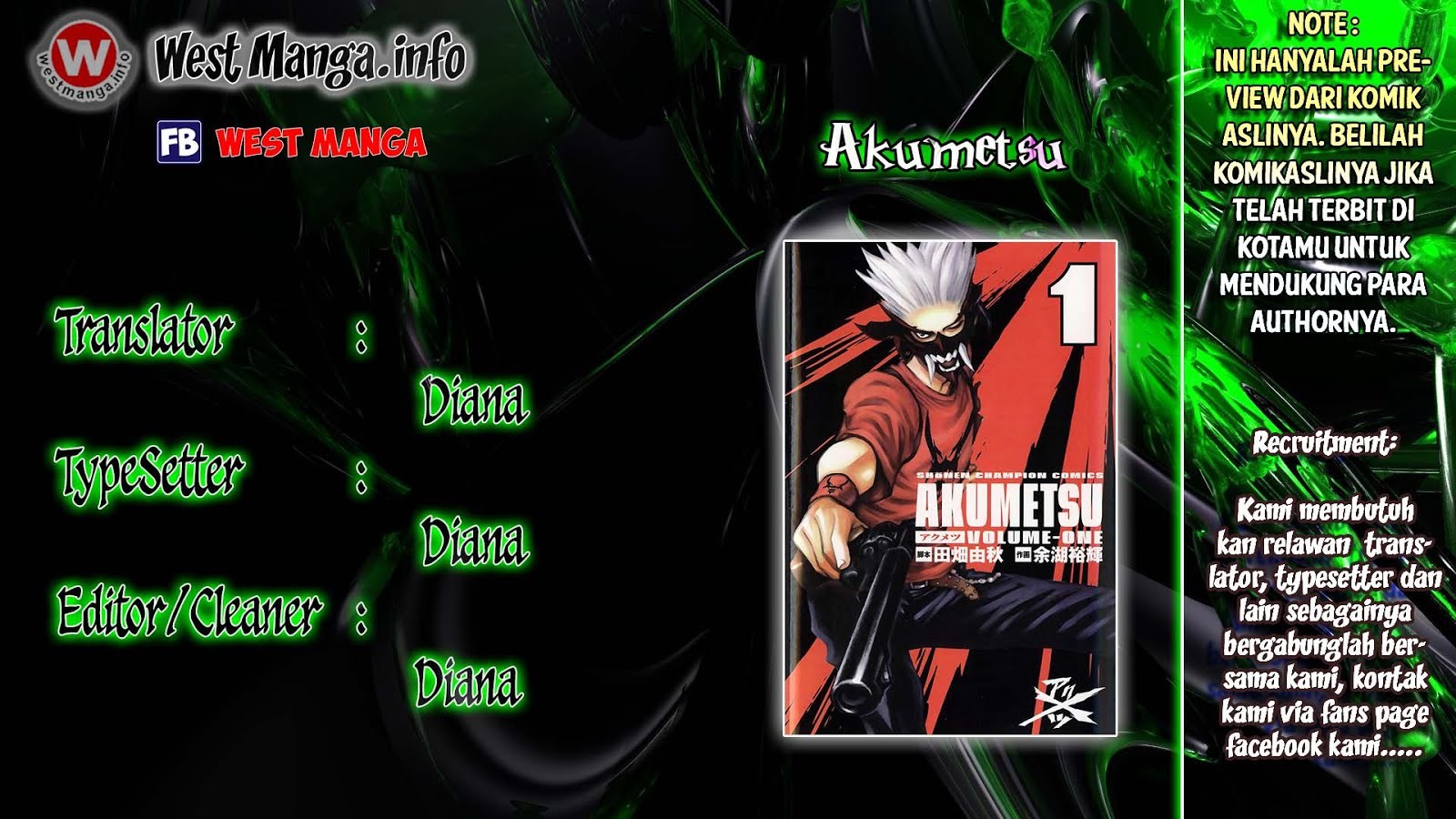 Akumetsu Chapter 03 Gambar 3
