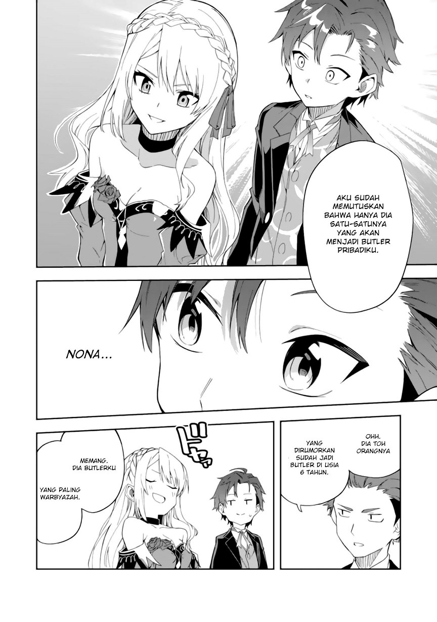 Akuyaku Reijou no Shitsuji-sama Hametsu Flag wa Ore ga Tsubusasete itadakimasu Chapter 2.2 Gambar 14