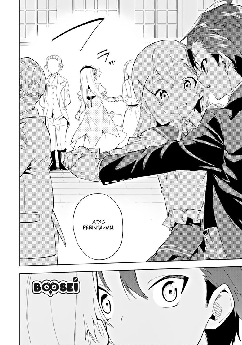 Akuyaku Reijou no Shitsuji-sama Hametsu Flag wa Ore ga Tsubusasete itadakimasu Chapter 3.1 Gambar 28