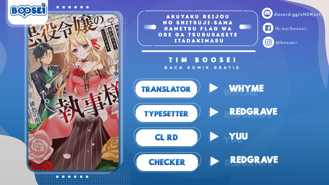 Akuyaku Reijou no Shitsuji-sama Hametsu Flag wa Ore ga Tsubusasete itadakimasu Chapter 09 Gambar 1