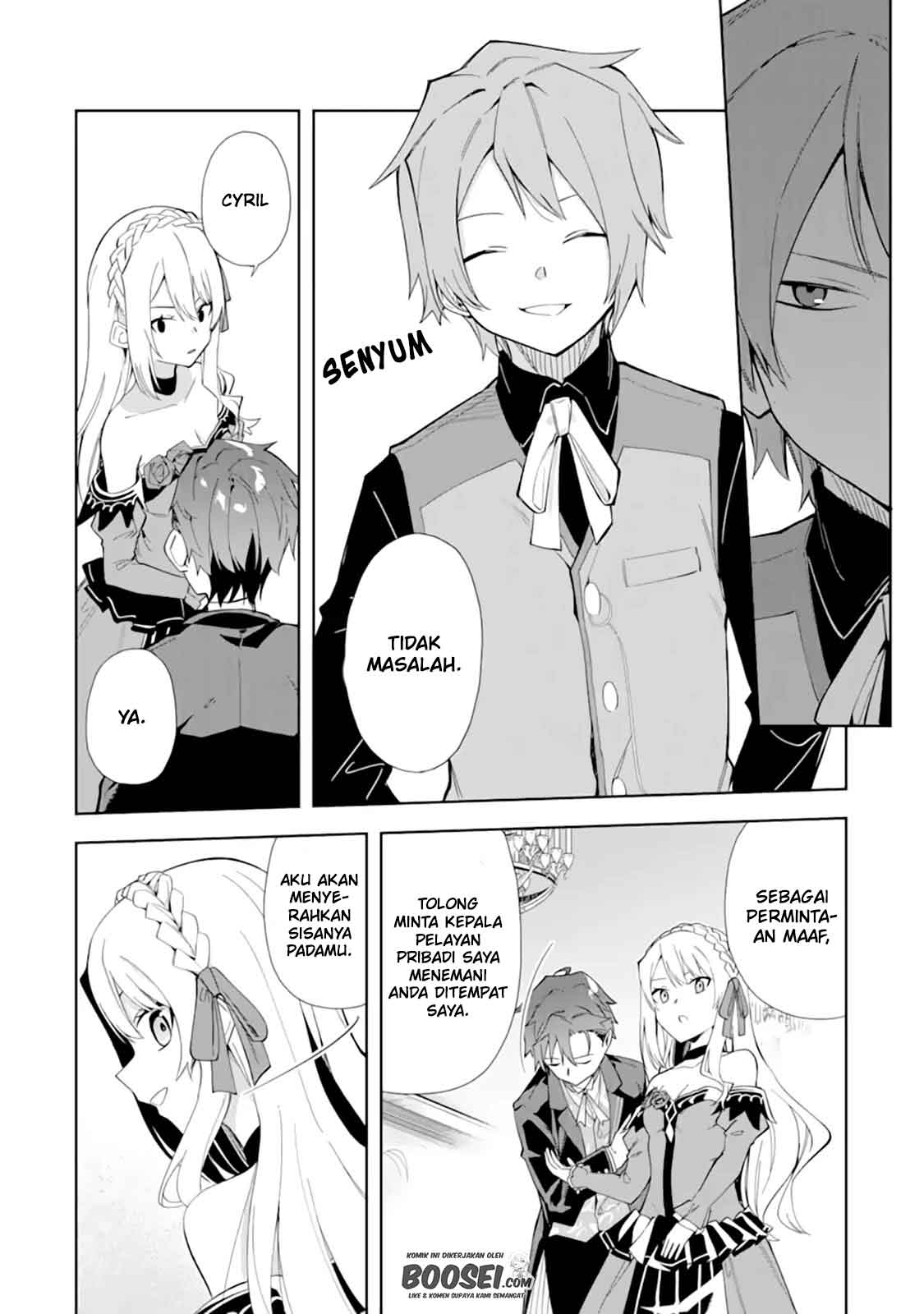 Akuyaku Reijou no Shitsuji-sama Hametsu Flag wa Ore ga Tsubusasete itadakimasu Chapter 09 Gambar 13