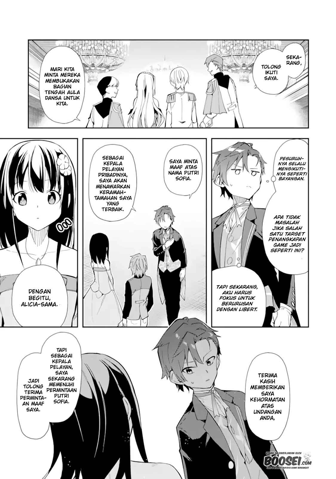 Akuyaku Reijou no Shitsuji-sama Hametsu Flag wa Ore ga Tsubusasete itadakimasu Chapter 09 Gambar 14