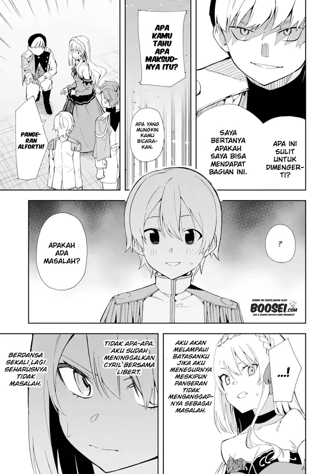 Akuyaku Reijou no Shitsuji-sama Hametsu Flag wa Ore ga Tsubusasete itadakimasu Chapter 09 Gambar 20