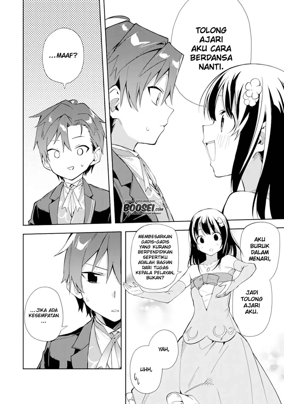 Akuyaku Reijou no Shitsuji-sama Hametsu Flag wa Ore ga Tsubusasete itadakimasu Chapter 09 Gambar 27