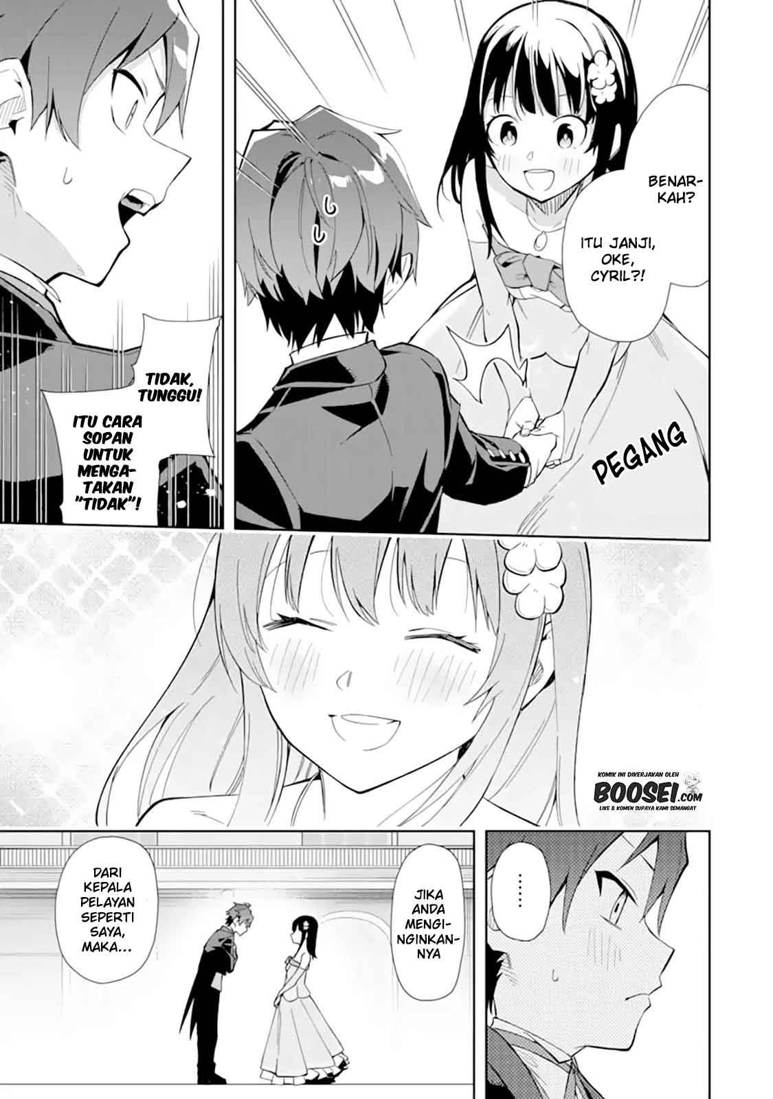 Akuyaku Reijou no Shitsuji-sama Hametsu Flag wa Ore ga Tsubusasete itadakimasu Chapter 09 Gambar 28