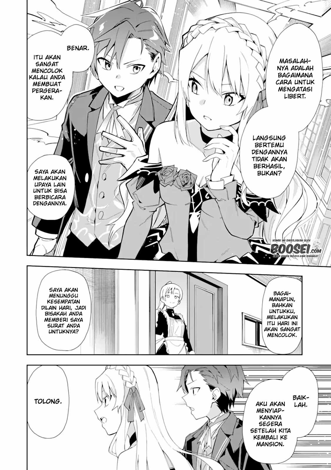 Akuyaku Reijou no Shitsuji-sama Hametsu Flag wa Ore ga Tsubusasete itadakimasu Chapter 09 Gambar 37