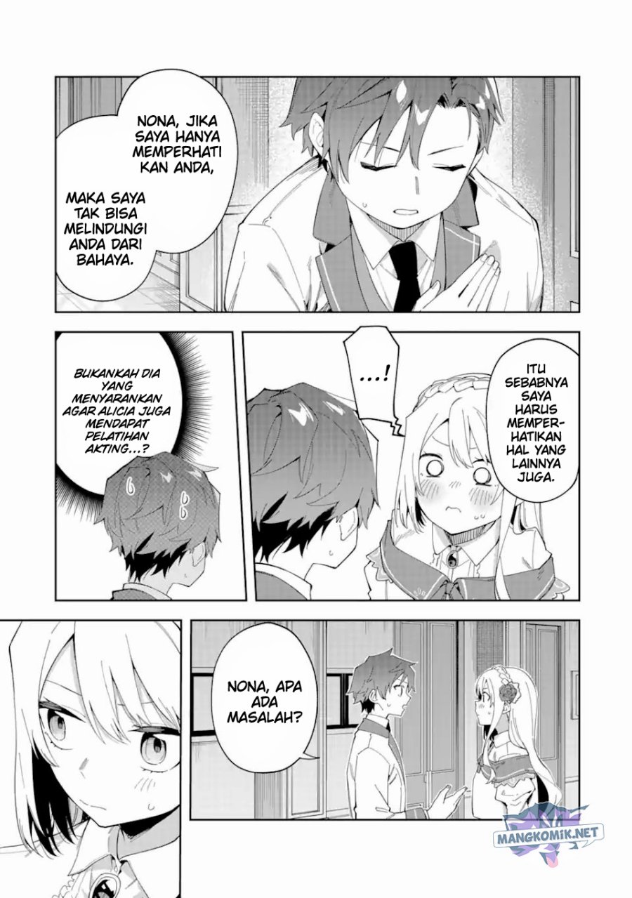 Akuyaku Reijou no Shitsuji-sama Hametsu Flag wa Ore ga Tsubusasete itadakimasu Chapter 24.1 Gambar 14