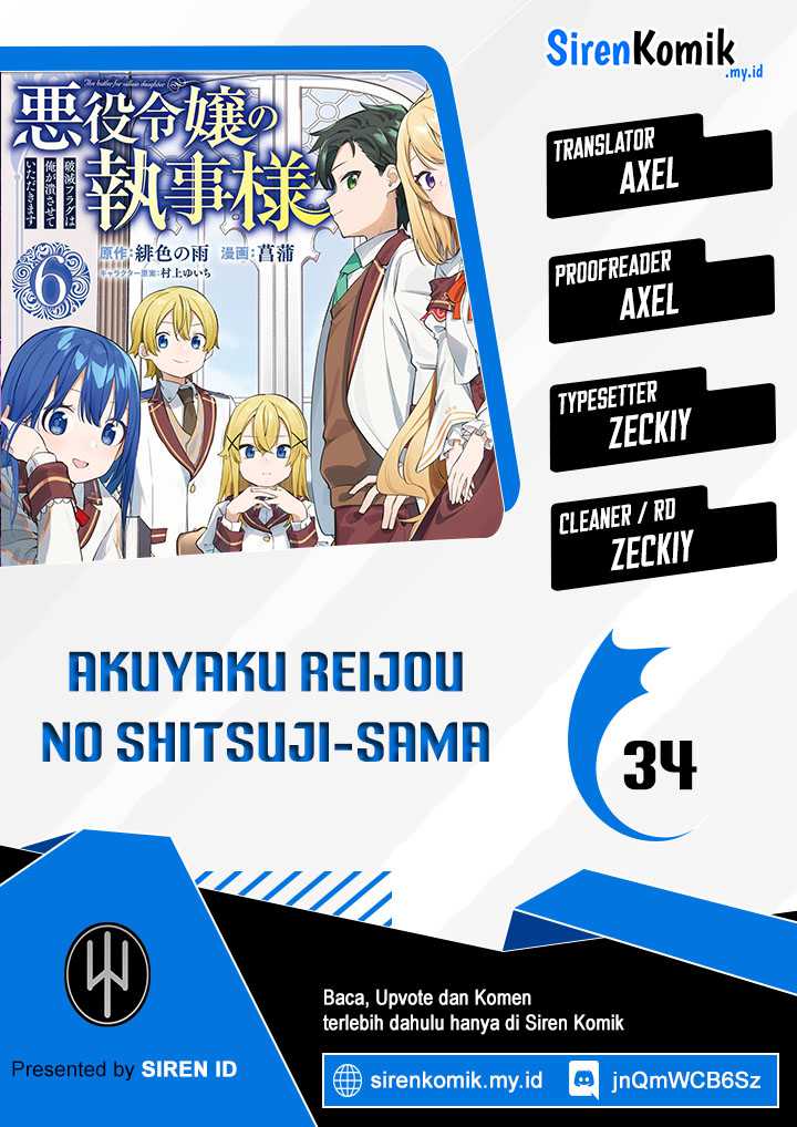 Akuyaku Reijou no Shitsuji-sama Hametsu Flag wa Ore ga Tsubusasete itadakimasu Chapter 34 End Gambar 1