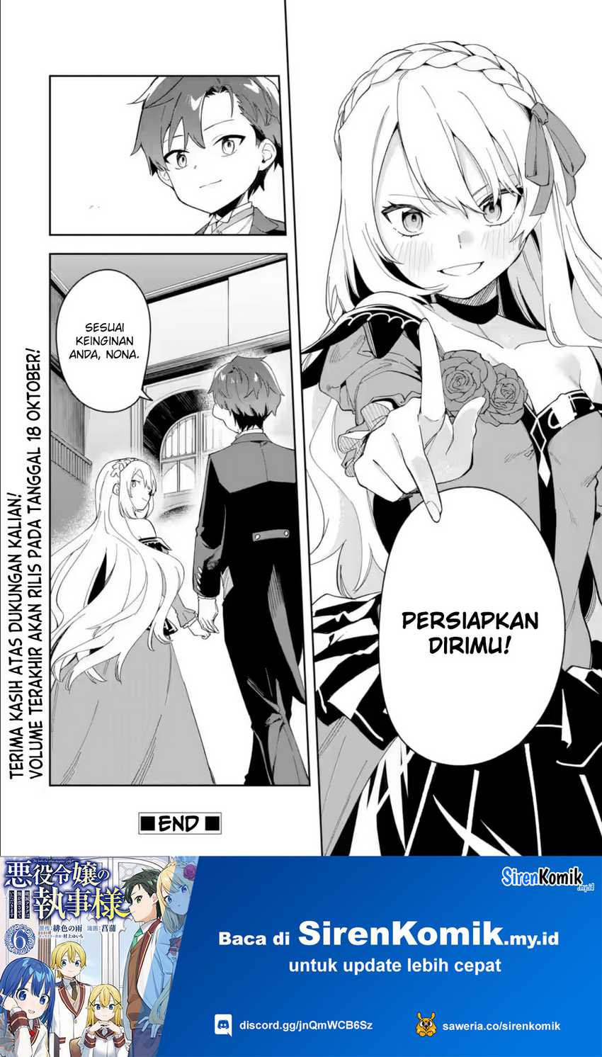Akuyaku Reijou no Shitsuji-sama Hametsu Flag wa Ore ga Tsubusasete itadakimasu Chapter 34 End Gambar 42